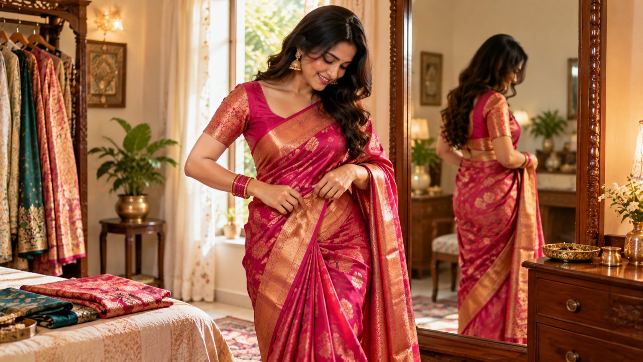 Saree Draping for Beginners: A Step-by-Step Guide
