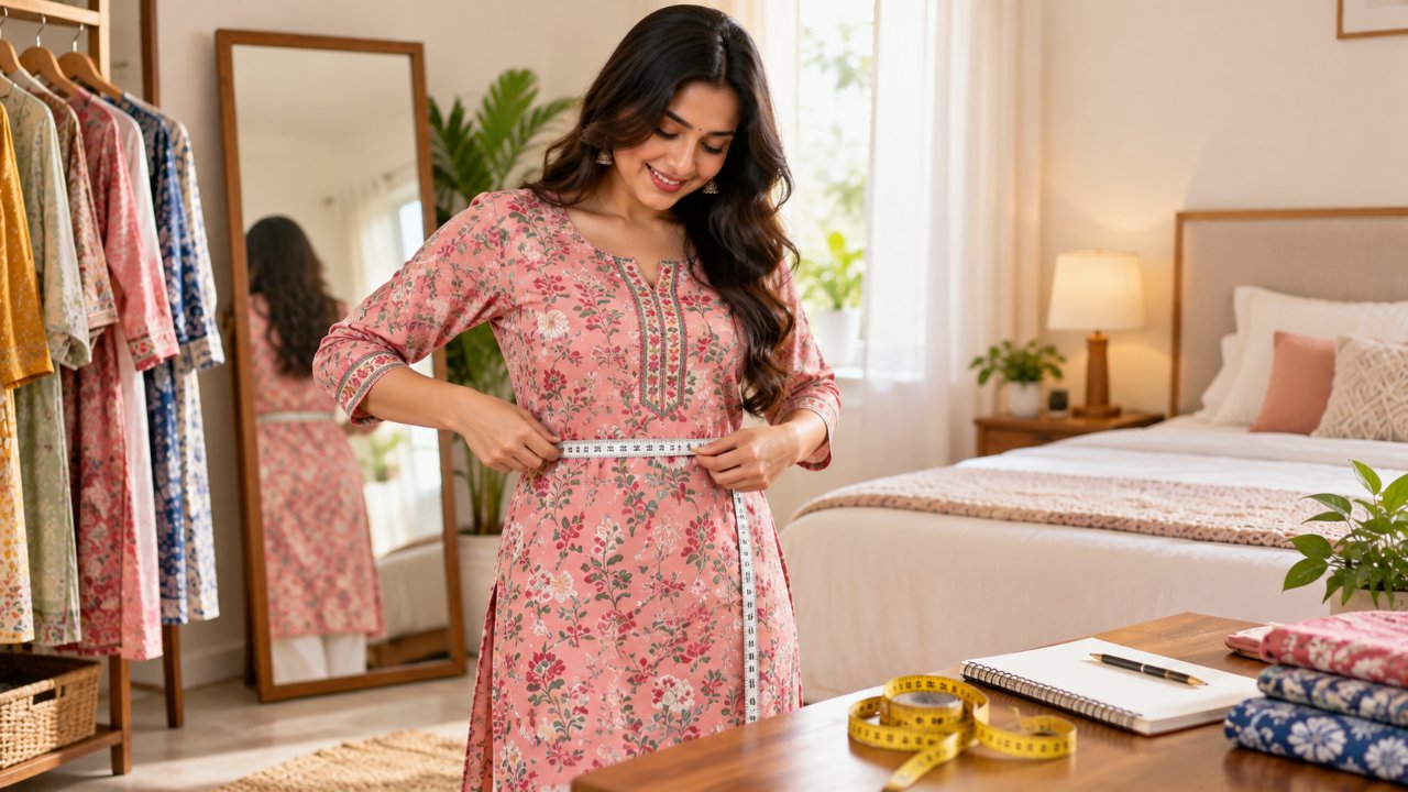 How to Pick Your Kurti Size: A Simple Home Measuring Guide