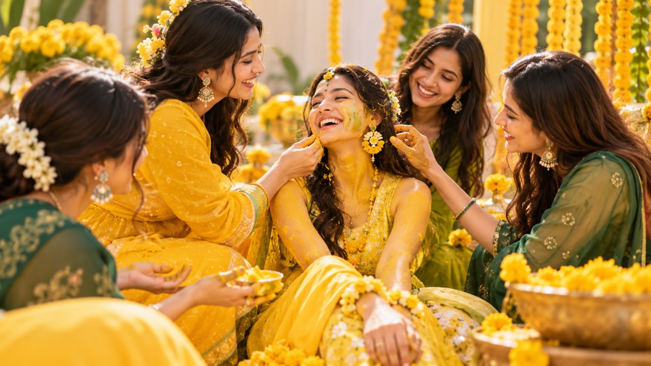 Mehendi, Haldi and Sangeet Outfit Ideas for Wedding Guests