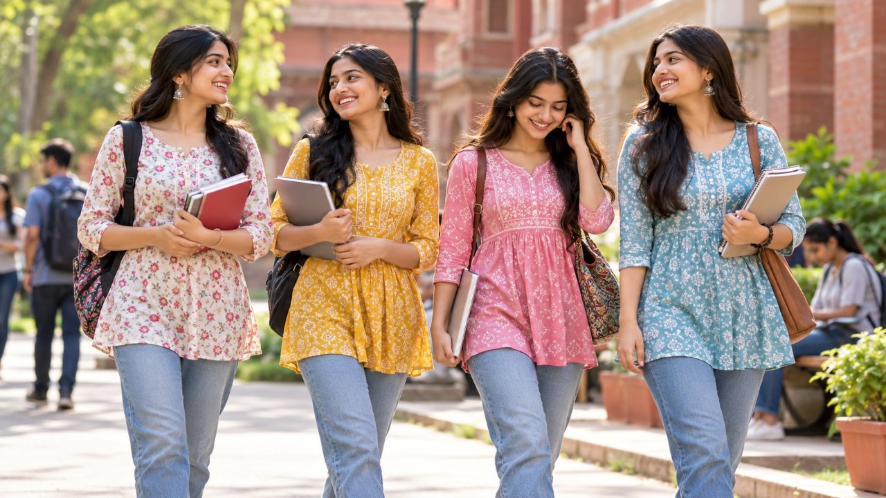 Ethnic Wear for College Girls: Easy, Comfortable and Budget-Friendly Outfit Ideas