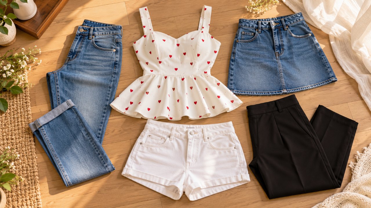 What to Wear With a Peplum Top: Jeans, Skirts, Shorts and Trousers