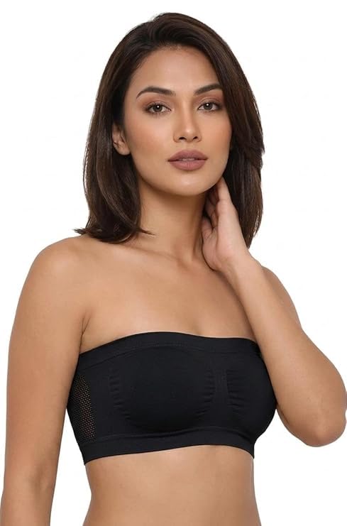 Seamless Strapless Tube Bra